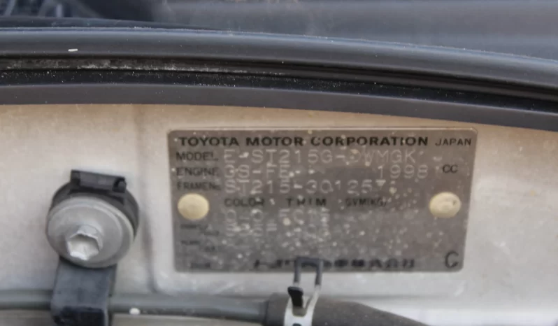 1998 Toyota Caldina AWD 5 Manual Transmission Wagon Factory RHD full