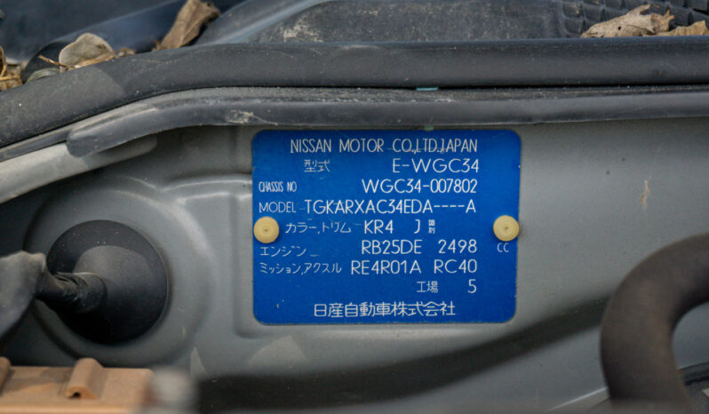 1996 Nissan Stagea 25X RB25DE Wagon Factory RHD full