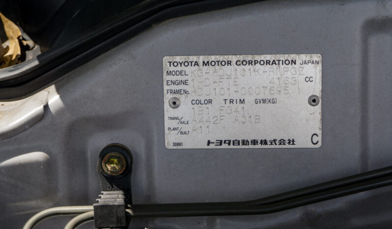 1998 Toyota Land Cruiser Turbo Diesel 4×4 SUV Factory RHD 1HDFTE full